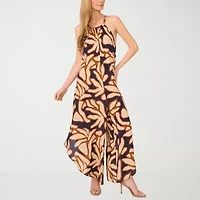 Sam And Jess Womens Halter Neck Sleeveless Jumpsuit