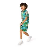 Opposuits Little Boys 2-pc. Minecraft Short Set