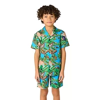 Opposuits Little Boys 2-pc. Minecraft Short Set