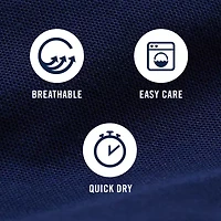 IZOD Luxe Classic Mens Short Sleeve Regular Fit Button-Down Shirt
