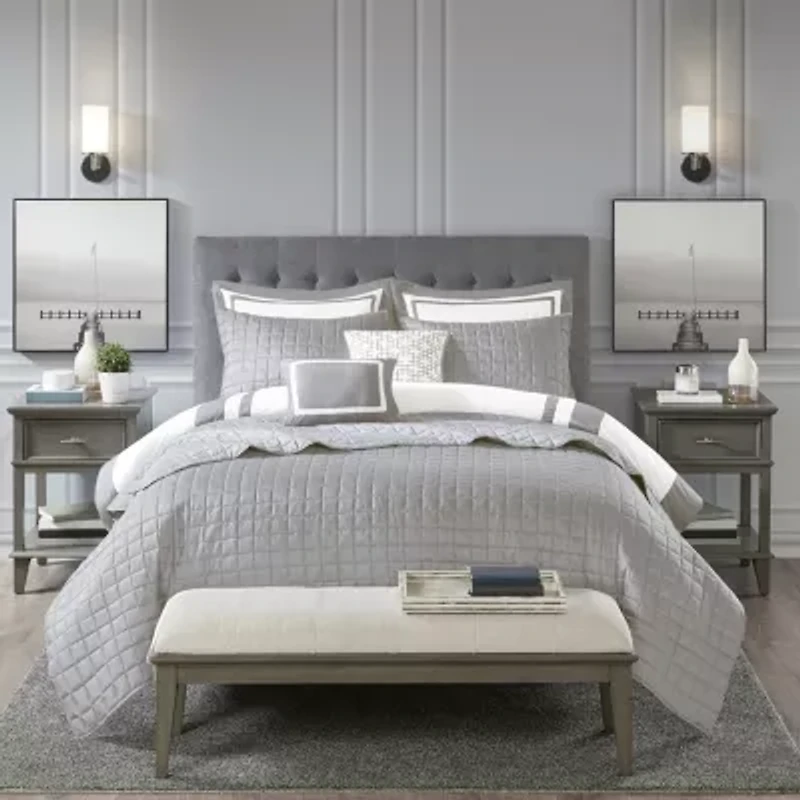 Madison Park Lexington 8-pc. Comforter and Coverlet Set