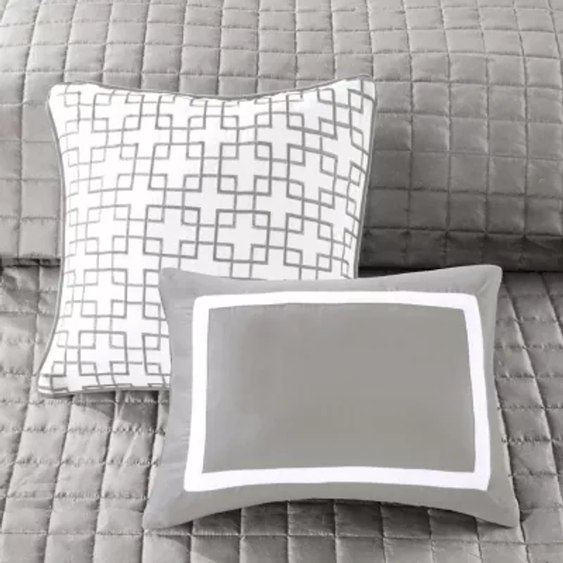 Madison Park Lexington 8-pc. Comforter and Coverlet Set