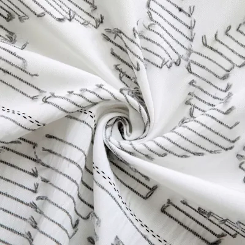 Stratford Park Leana 7-pc. Geometric Lightweight Comforter Set