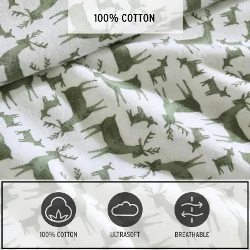 Eddie Bauer Deer Camp Sheet Set