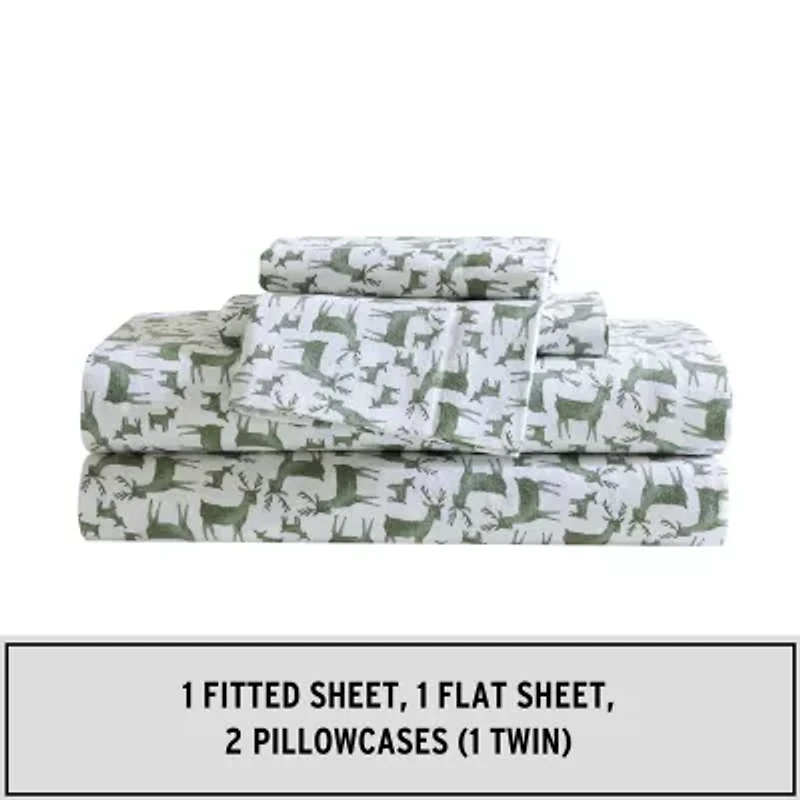 Eddie Bauer Deer Camp Sheet Set
