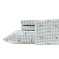 Wrangler Cactus Gingham Sheet Set