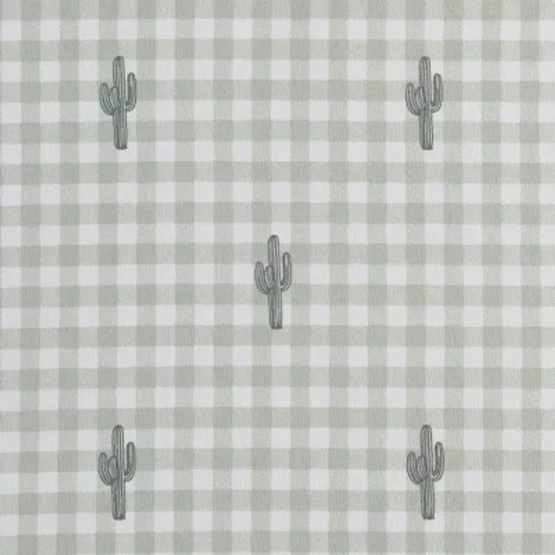 Wrangler Cactus Gingham Sheet Set