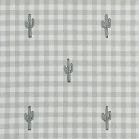 Wrangler Cactus Gingham Sheet Set