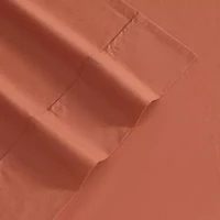 Eddie Bauer Solid Peached Percale Sheet Set