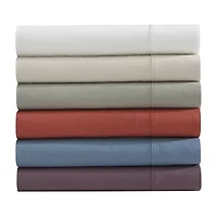 Eddie Bauer Solid Peached Percale Sheet Set
