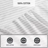 Eddie Bauer Arden Stripe Sheet Set