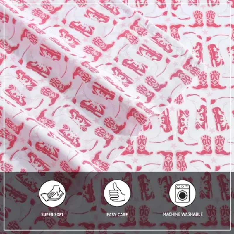 Wrangler Knockin Boots Sheet Set