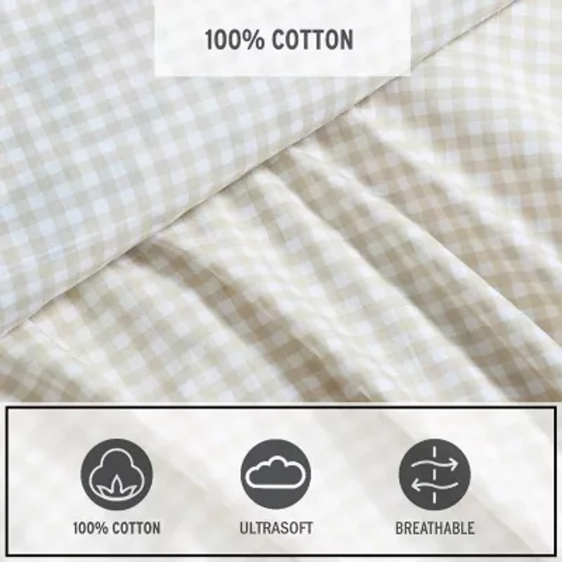 Eddie Bauer Little Gingham Sheet Set