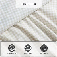 Eddie Bauer Little Gingham Sheet Set