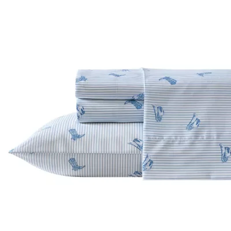 Wrangler Cowboy Pinstripe Sheet Set