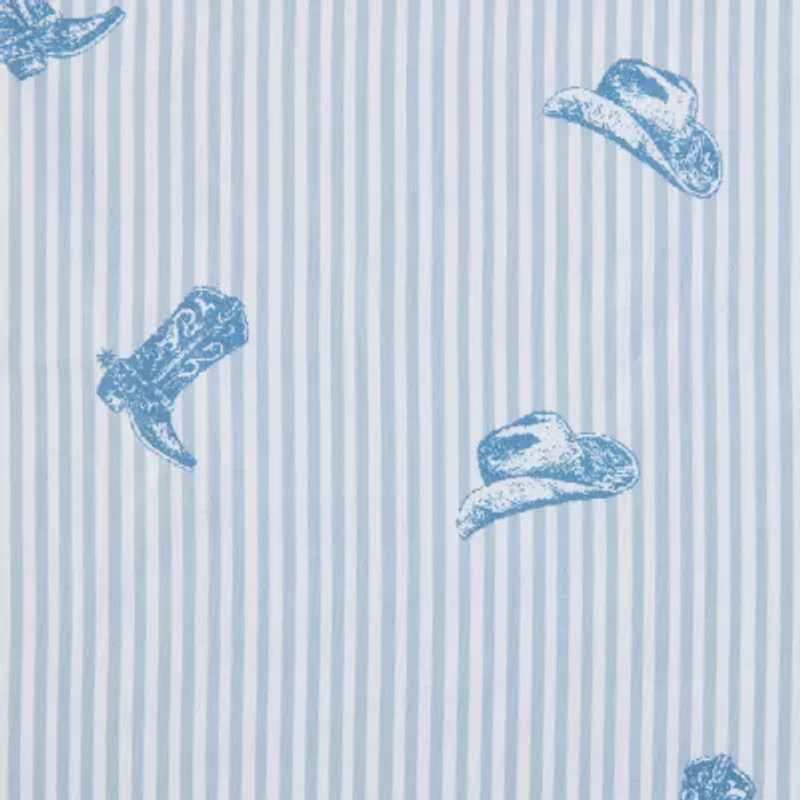 Wrangler Cowboy Pinstripe Sheet Set