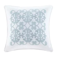 Madison Park Isabella 4-Pc Ruffle Quilt Set With Throw Pillow