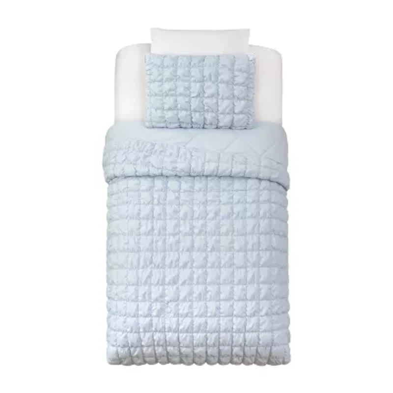 Urban Playground Dreamy Clouds Puffy Quilt Set