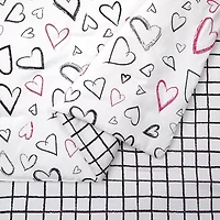 Urban Playground Roxy Hearts Reversible Comforter Set