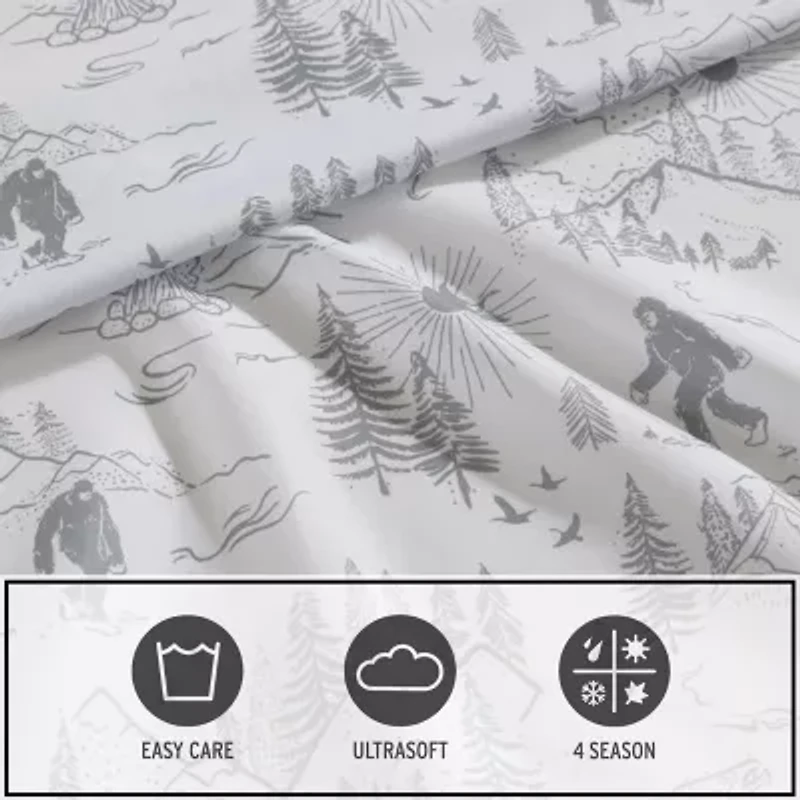 Eddie Bauer Big Foot Hiking Trip Sheet Set