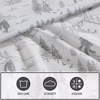 Eddie Bauer Big Foot Hiking Trip Sheet Set