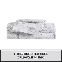 Eddie Bauer Big Foot Hiking Trip Sheet Set