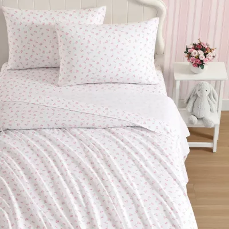Laura Ashley Sweet Lady Bugs Sheet Set