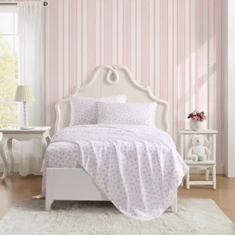 Laura Ashley Sweet Lady Bugs Sheet Set