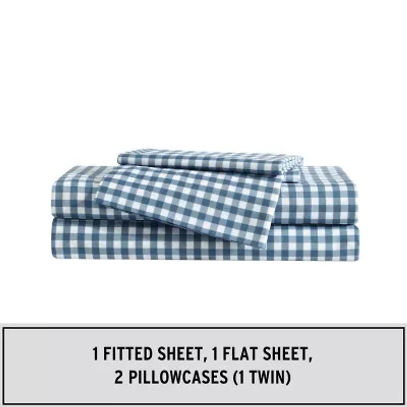Eddie Bauer Preston Check Sheet Set
