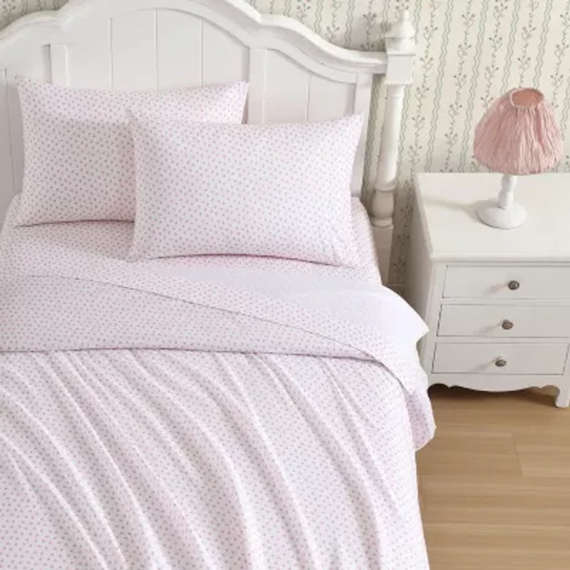 Laura Ashley Sweet Lady Bugs Sheet Set
