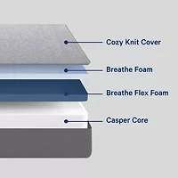 The Casper Slate 11" Firm Mattress a Box
