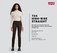 Levi's® Women's 724™ High Rise Tailored Straight Jeans