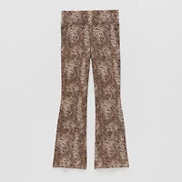 Thereabouts Little & Big Kid Girls Flare Full Length Leggings