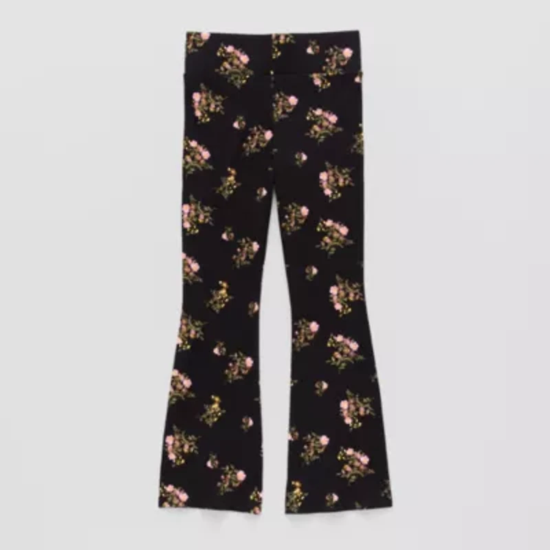 Thereabouts Little & Big Kid Girls Flare Full Length Leggings