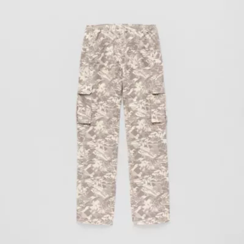 Thereabouts Pull-On Little & Big Kid Boys Adjustable Waist Straight Cargo Pant