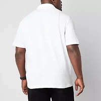 Shaquille O'Neal XLG™ Mens Short Sleeve Big and Tall Camp Shirt