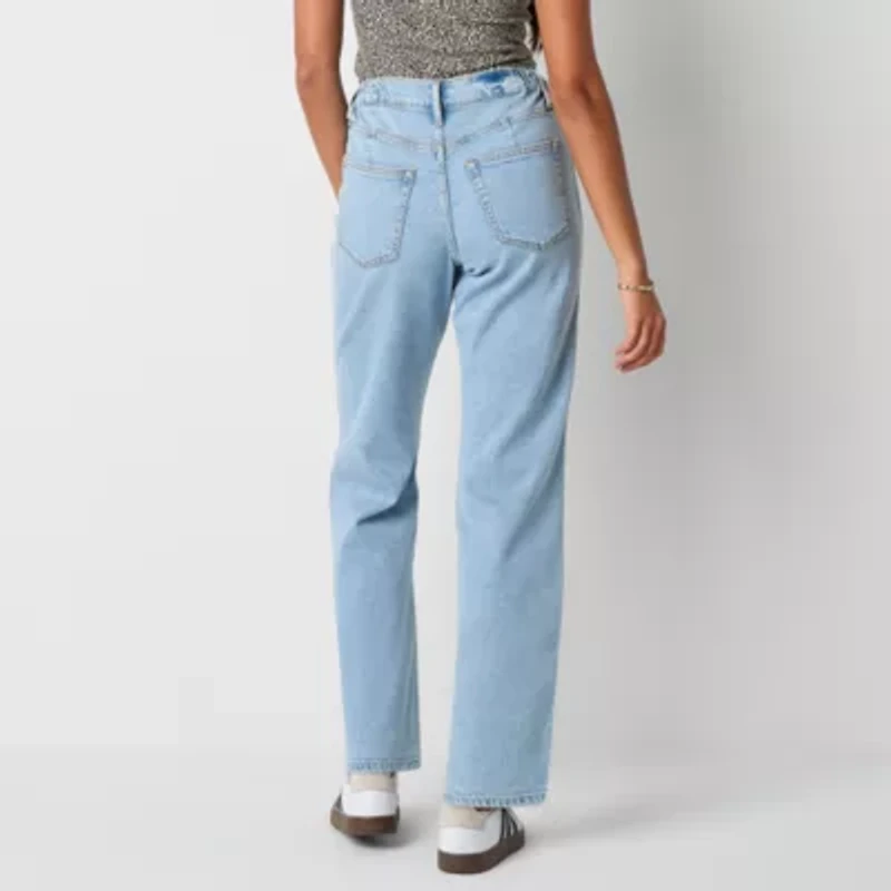 Arizona Juniors Womens High Rise Curvy Fit Jean
