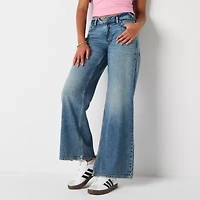 Arizona Juniors Womens Low Rise Baggy Fit Jean