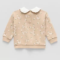 Okie Dokie Baby Girls Long Sleeve Sweatshirt