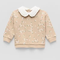 Okie Dokie Baby Girls Long Sleeve Sweatshirt