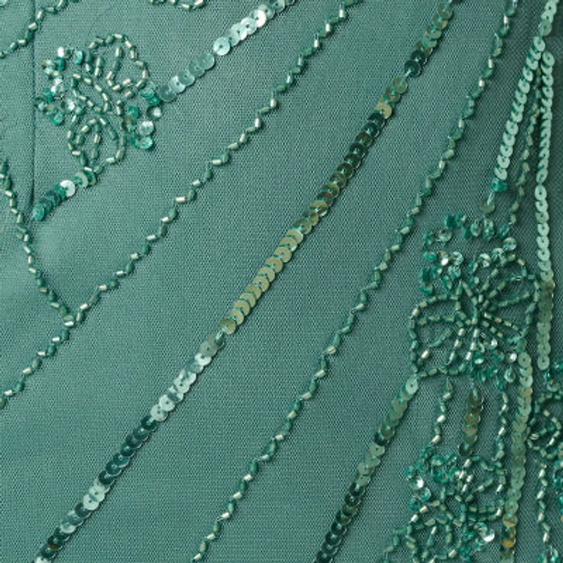 Papell Boutique Womens Sleeveless Evening Gown