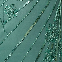 Papell Boutique Womens Sleeveless Evening Gown