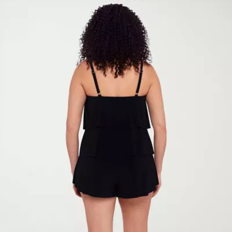 Trimshaper Womens Swim Romper