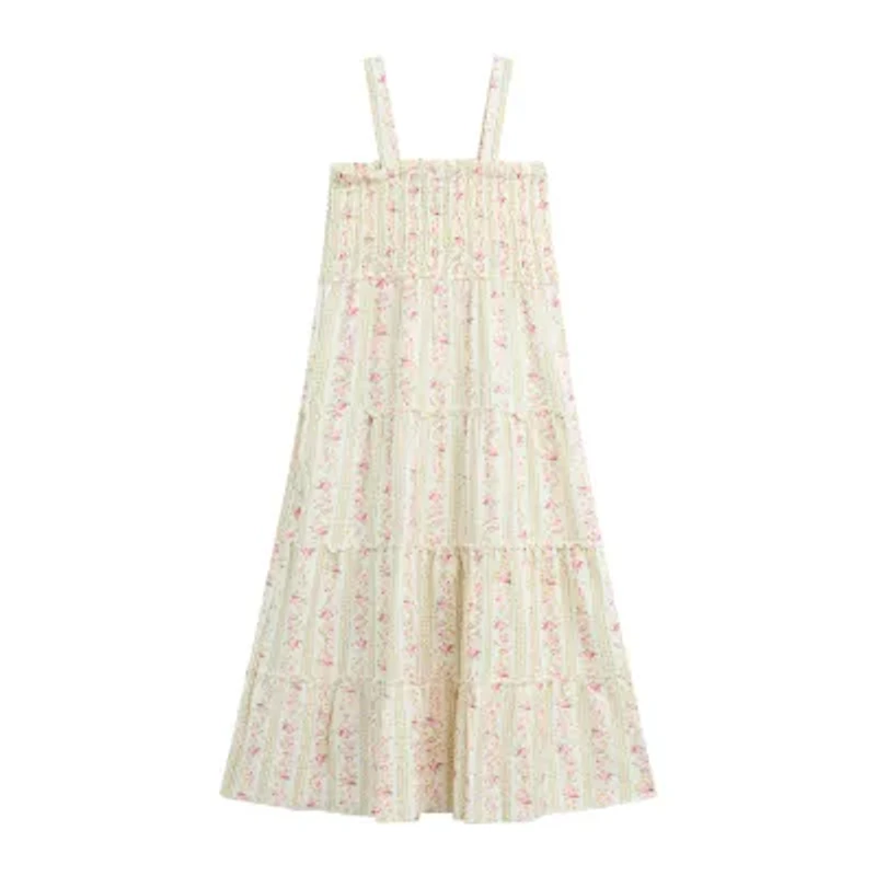 by&by girl Big Kid Girls Floral 2-pc. Dress Set