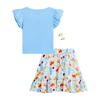 by&by girl Big Kid Girls 2-pc. Skirt Set
