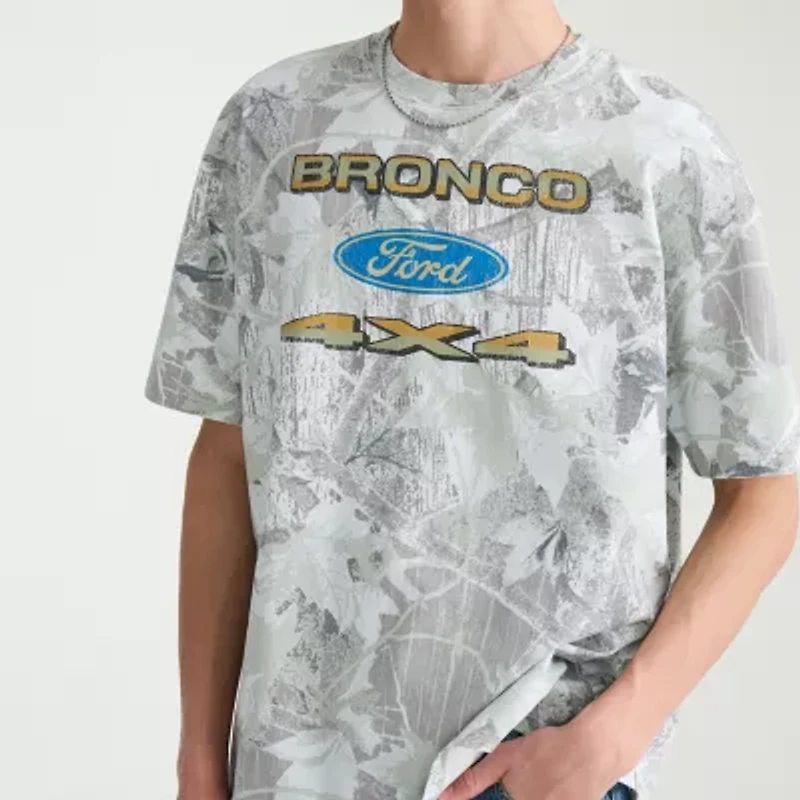 AEROPOSTALE Ford Mens Crew Neck Short Sleeve Regular Fit Graphic T-Shirt