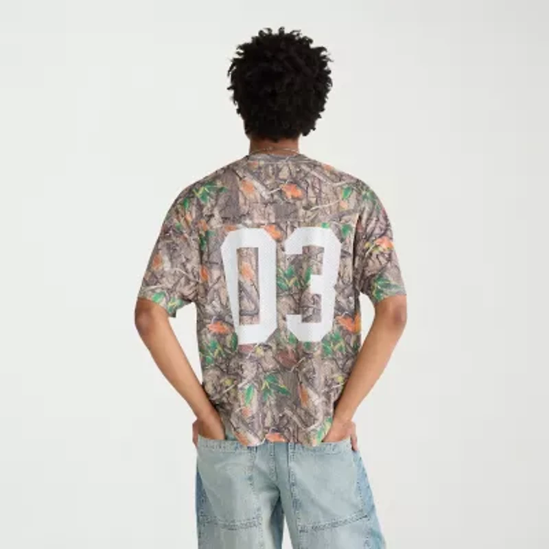 AEROPOSTALE Ford Mens V Neck Short Sleeve Regular Fit Graphic T-Shirt