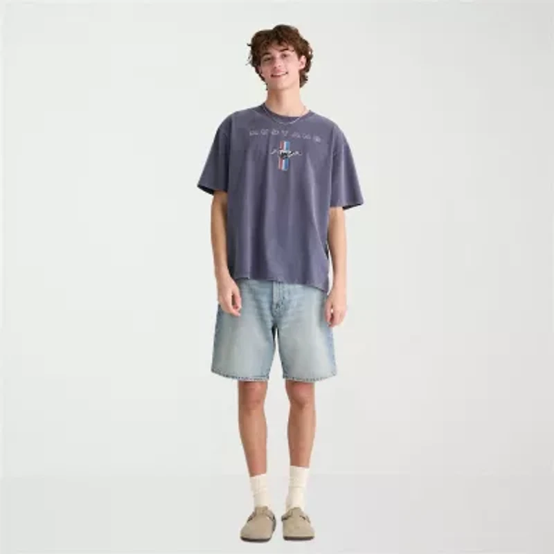 AEROPOSTALE Ford Mens Crew Neck Short Sleeve Regular Fit Graphic T-Shirt