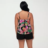 Trimshaper Womens Swim Romper