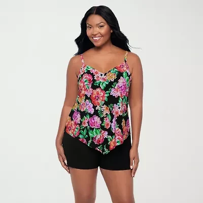 Trimshaper Womens Swim Romper
